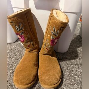 Brand new embroidered Uggs